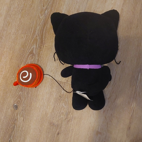 Sold-NWT 1996, 2004 Vintage 2004 Sanrio Chococat & Coffee Plush Stuffed Animal - Picture 2 of 3